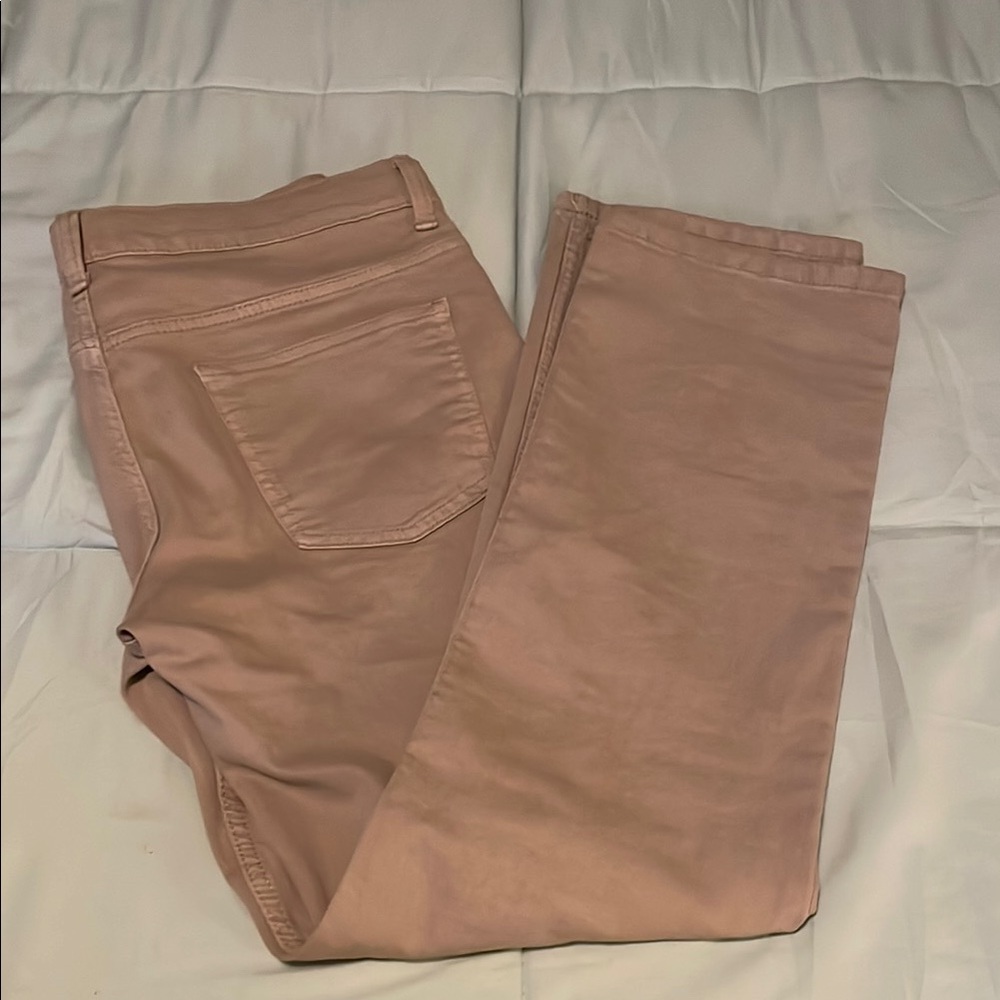Straight Tan Pants